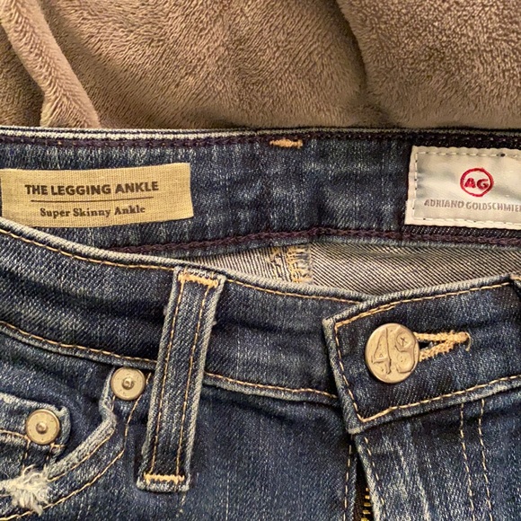AG Adriano Goldschmied the legging ankle jeans (Size 24R). - Picture 8 of 10